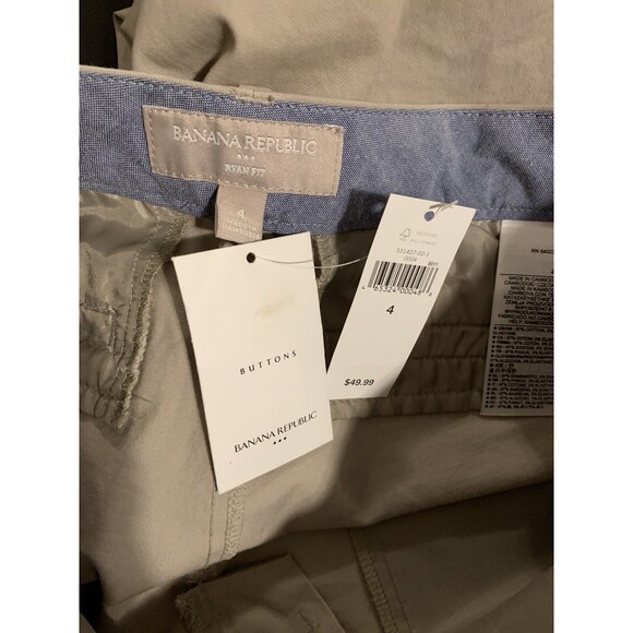 BANANA REPUBLIC Factory Womens Size 4 Stretch Pants Ryan Fit Crop Trouser NWT - Picture 3 of 6